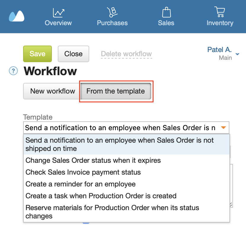 create workflow from the template.png