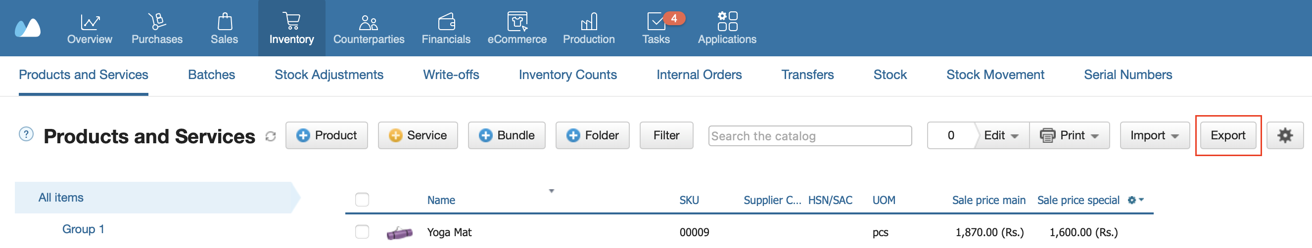 product list_export.png